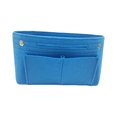 thumbnail image 1 of Maytalsory Travel-friendly Felt Insert Bag Cosmetics Safe On Go Made With Felt Makeup Organizer Inner Bags Blue, 1 of 6