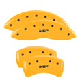 thumbnail image 4 of Convient 2018-2022 Chevrolet Equinox MGP Caliper Cover Caliper Cover 14256SMGPYL Ensemble de 4; Logo MGP; Revêtement en Poudre; Jaune; Aluminium, 4 of 4