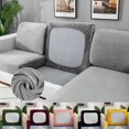thumbnail image 2 of MYG Stretchable Sofa Seat Cover for Single Seater Couch, Elastic Settee Protector Slipcover, 85% Polyester 15% Spandex, Easy to Clean, Fits Width 50-70CM Length 50-70CM Height 5-20CM, 2 of 4