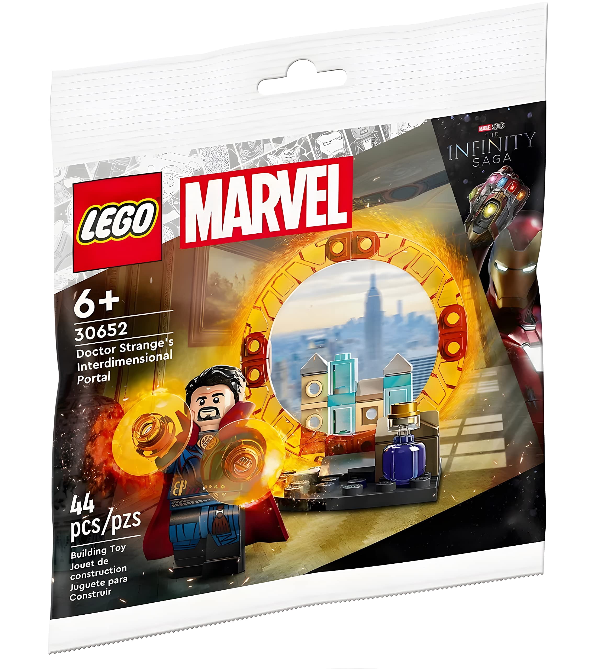 LEGO Marvel Super Heroes: Doctor Strange's Interdimensional Portal with Additional Red Cape 30652