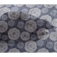 thumbnail image 4 of oneOone Viscose Chiffon Fabric Circle Block Print Fabric BTY 42 Inch Wide, 4 of 4