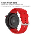 thumbnail image 3 of Soft Silicone Band Quick Release Strap For  GTR 4, Casual And Fashionable, Adjustable Tightness With Pin Buckle Closure, Easy Installation Fit For  GTR 2, Fit For, 3 of 8