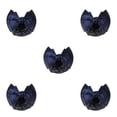 thumbnail image 1 of VONKY Easy To Wear Bow Work Hair Clips For Effortless Hairstyling On Go Wide blue fine net 5Set, 1 of 6