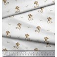 thumbnail image 3 of Soimoi Toile de Satin Modal & Imprimé Artistique Floral Yard 42 Pouces de Large, 3 of 5