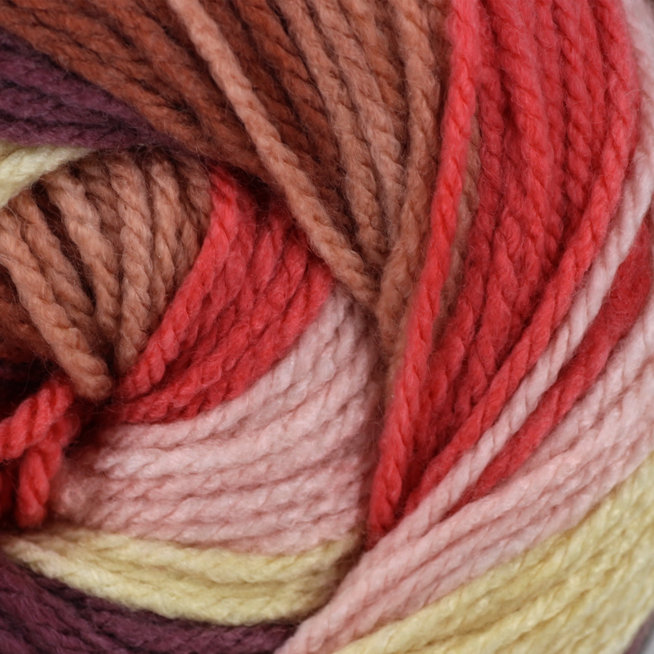 MAINSTAYS Lollipop #4 laine acrylique 227 g (8 oz), rose Petal