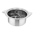 thumbnail image 4 of Guardoinrt Efficient Double Sided Soup Cookware With Divider Suitable For Hot Pot Events And Celebrations Divided Hot Pots Picnic, 4 of 6