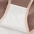thumbnail image 4 of Clearance & Promo,Women's Seamless High Slit Underwear, Color Blocked, Plus Size, Soft Material, Comfortable Fit, Everyday Wear, Breathable, Seamless Design Versatile Wardrobe Staple|Cotton,Coffee, 4 of 8