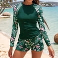 thumbnail image 2 of Women'S New Swimsuit Conservative Split Surfing Suit Swimwears Rash Guards S, 2 of 7