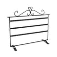 thumbnail image 1 of tredstone Earrings Display Holder Multi Layers Metal Hanging Rack Double Side Jewelry Storage Organizer Stand Bracket for Travel Black, 1 of 6