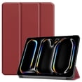 thumbnail image 1 of PANDACO Wine Leather Folio Case with Smart Cover for iPad Pro 13-inch (2024), 1 of 4