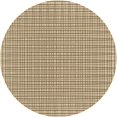 thumbnail image 1 of Ahgly Company Machine Washable Indoor Round Transitional Brown Area Rugs, 7' Round, 1 of 7