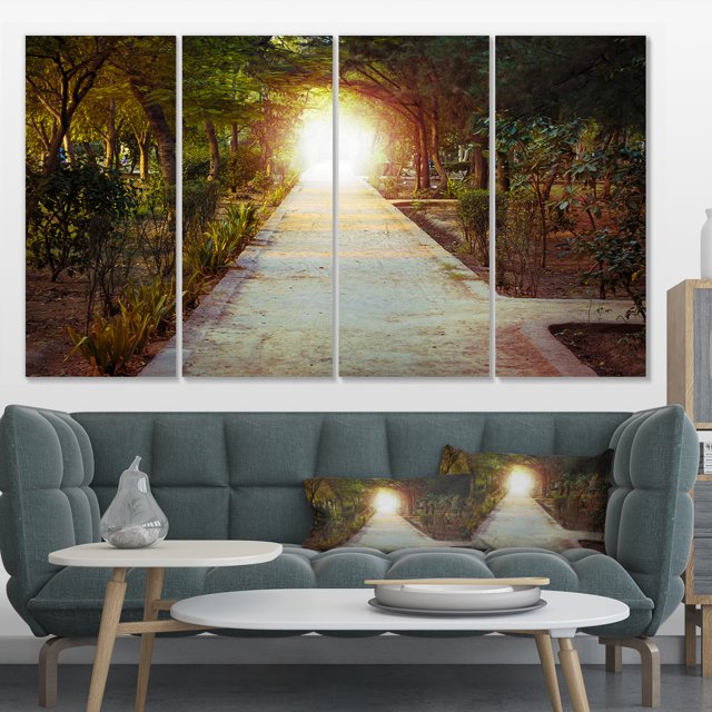 Path to Magical Mystery Woods - Impression sur Toile de Photographie de Paysage