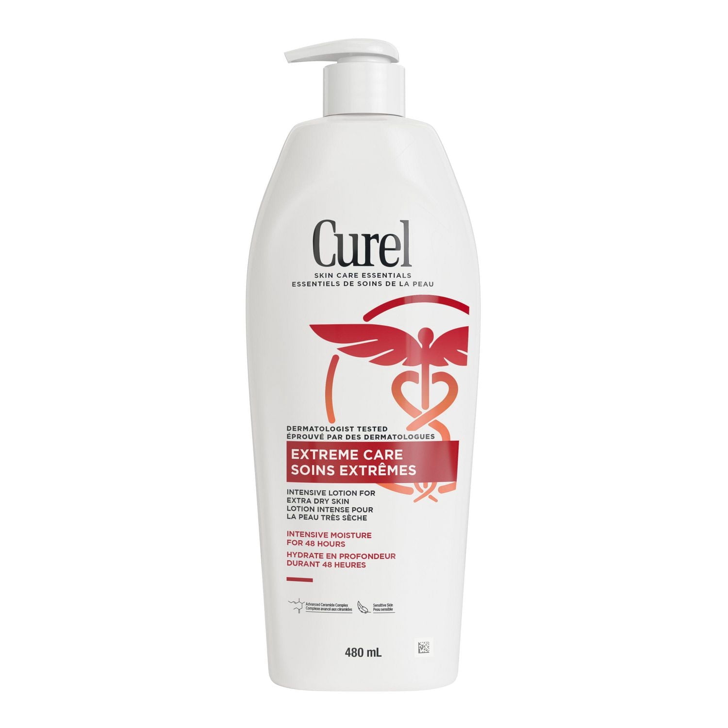 Curel® Extreme Care Intensive Lotion, Body Moisturizer for Extra-Dry, Tight Skin, 480mL