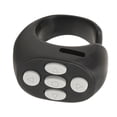 thumbnail image 1 of Selfie Button Clicker, Free Your Hands 10m  Remote Control Multi Function Ring Design  For Continuous Pictures Black, 1 of 8