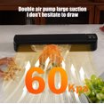 thumbnail image 4 of TIMIFIS Apartment Essentials Vacuum Sealer Food Protector Vacuum Sealer Machine Automatic Food Vacuum Sealer for Food Preservation Sealing Packing System for Fresh Food and Food Storage, 4 of 6