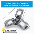 thumbnail image 4 of Bell + Howell Triburst 4000 Lumens Multi Directional LED Garage and Shop Light 144 Bulb Easy Install Energy Saving, 4 of 9