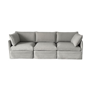 Ensemble de patio modulaire 3 places Patioflare Lanai, gris