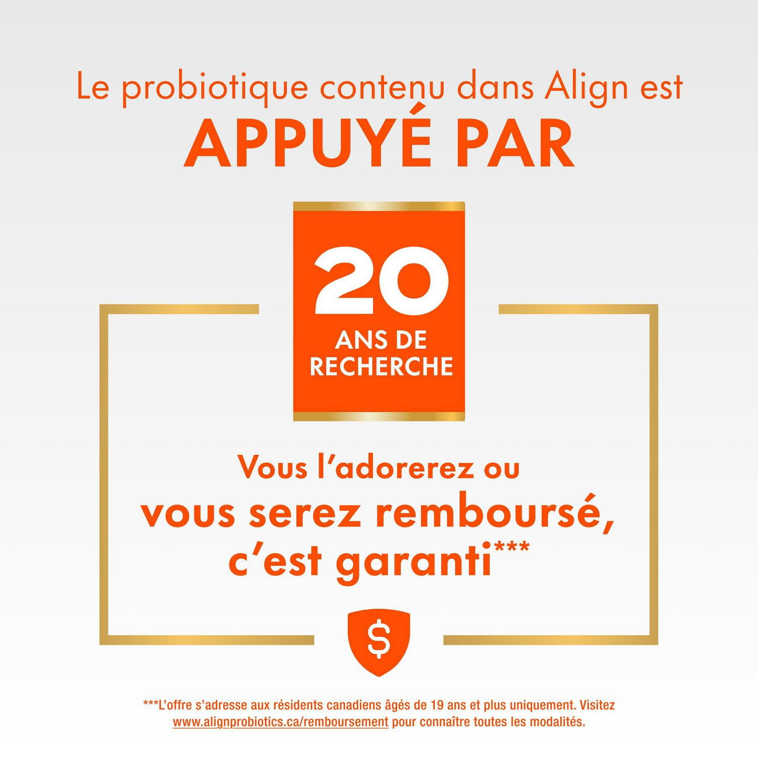Align Gommes Probiotiques, Saveur de Fraise