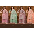 thumbnail image 4 of Diwali Party Wear Indian Embroidery Thread Work Pink Kurti Sharara With Dupatta, 4 of 4