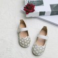 thumbnail image 3 of IUJSOY Sandales Princesses pour Filles Ballerines Mary Jane Tout-Petits 10, 3 of 5