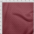 thumbnail image 4 of oneOone Popeline de Coton Rouge Tissu Alphabet Matériel de Couture Tissu Imprimé au Mètre 56 Pouces de Large, 4 of 5
