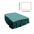 thumbnail image 3 of Fufafayo Luxurious Lace Bed Skirt, Solid Color Dust Proof Bed Cover, All Season Wear Resistant Bed Skirt, Full Coverage Bed Skirt for Mattress, Decorative Bed Skirt for Bedroom, Ruffled Bed Skirt, 3 of 6