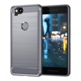 thumbnail image 1 of PANDACO Grey Brushed Metal Case for Google Pixel 2 XL, 1 of 4