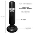 thumbnail image 3 of Sac de frappe gonflable noir Tapout 63 po, 3 of 3