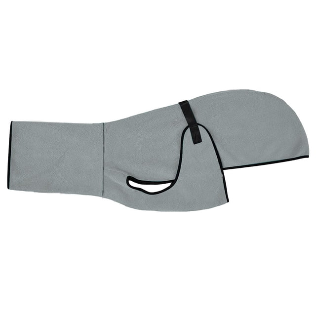 maskred Machine Washable Dog Robe Soft And Super Absorbent Dog Drying Coat Dog Bath Towel Dog Dry Coat grey+4XL 1Set