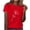 Red, variant on yievot Women's Shirts Fashion Short Sleeve Round Neck Valentine's Day Printing Casual Pullover T-Shirt Tops Shirt