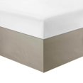 thumbnail image 4 of Solid Color Hotel Pleated Bed bed bedspread Skirt Wrinkle & Fade Resistant Khaki _Twin, 4 of 9