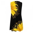 thumbnail image 5 of TIMIFIS Robe T-Shirt Décontractée d'Été pour Femmes, Robe Soleil Évasée, Couvre-Maillot de Bain de Plage - Été, 5 of 5