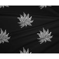 thumbnail image 4 of oneOone Polyester Lycra Fabric Leaves Block Print Sewing Fabric BTY 56 Inch Wide, 4 of 4