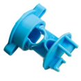 thumbnail image 3 of 100Pcs Electric Fence Wire Insulators Pulse Electronic Fencing Accessories Middle Pole Insulator, 3 of 6