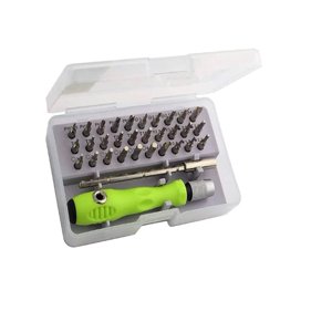 32 Dans 1 Interchangeable polyvalent Mini Ensemble de tournevis Magnetic Slot Wrench Bits Repair Tools Kit Set combiné tournevis Set pour l'appareillage à domicile, ordinateur portable, mobile, réparation informatique