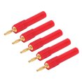 thumbnail image 1 of Convert Banana Plug, Convert Banana Plug, 5Pcs 4mm Screw Type Banana Plugs 2mm to 4mm Convert Banana Plug Speaker Connector Banana,, Multimeters, 1 of 8