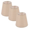 thumbnail image 1 of Miangastore Fabric Lamp Shades For Sconces Beige Cloth Metal 3Pcs 5.5x5.1In, 1 of 8
