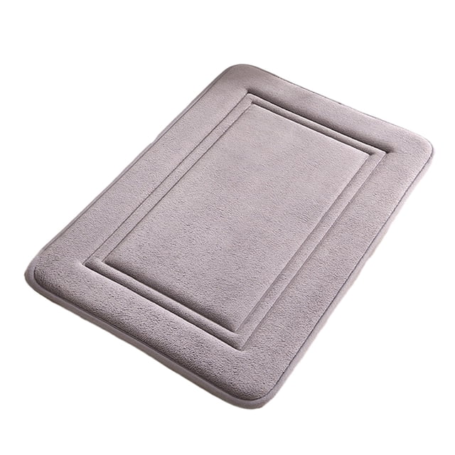 Bathroom Rugs Non Slip Washable Bathroom Memory Foam Absorbent Floor Mat Bathroom Toilet Doorway Quick Dry Foot Mat Entry Door Mat Non-slip Mat Bath Mats For Bathroom