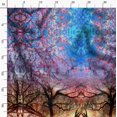 thumbnail image 3 of Soimoi Polyester Crepe Fabric Deer Panel Printed Fabric 1 Yard 52 Inch Wide, 3 of 5