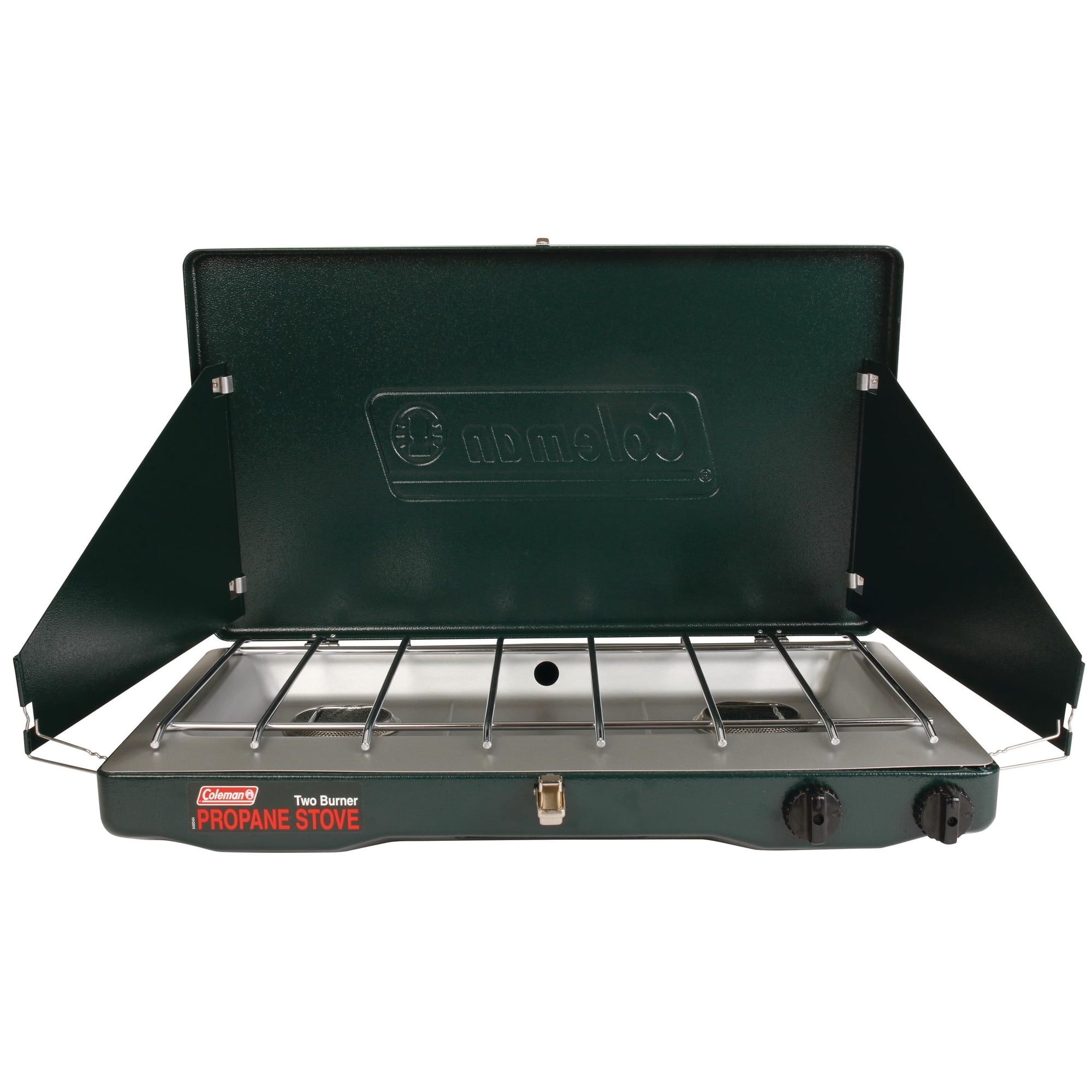 バーベキュー・調理用品 Coleman Dual Gas Burner Stove Coleman Classic Propane Gas Camping Stove, 2-Burner - Walmart.ca
