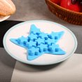 thumbnail image 4 of Ice Cubes Tray, Freeze  Maker Tools Ice Tray 11x Silicone 3 Colour Non-Stick  For Home For Party, 4 of 6