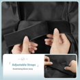 thumbnail image 4 of Griddle Cover for Blackstone 36 Inch Griddle with Hood, 5482 Waterproof BBQ Cover with Double Straps, Lightweight & Fade Resistant, Black, 4 of 6