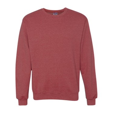 NuBlend Crewneck Sweatshirt, M, Vintage Heather Red