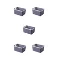 thumbnail image 2 of Maytalsory Premium And Nest-able Storage Solution For Desk Storage Basket Widely grey s 5Set, 2 of 6
