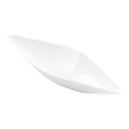 thumbnail image 2 of Canoe Dish, Canoe Shaped Dish - Plastic - White - 1 oz - 100ct Box Restaurantware, 2 of 6