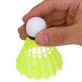thumbnail image 4 of Badminton Shuttlecock, Nylon Badminton Nylon Fiber Yellow 6Pcs/Set 100g  For Training Accessory For Competition For Training For Recreation For Outdoor Sports, 4 of 8