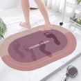 thumbnail image 1 of Deal of the Day! Bath Rug Super Absorbent Dry Non Slip Backing Washable Bathroom Floor Mats Shower Rugs For In Front Of Bathtub Shower Room, 1 of 8