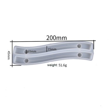 Grands Moules en Silicone pour Résine Époxy, Moules à Poignée pour Coulée de Résine, Moules à Poignée Plateau en Silicone, Moules en Résine Époxy, Grands Moules en Silicone pour Résine, Bijoux en Silicone