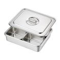 thumbnail image 4 of Elodie Assiette Anti-Frottement Nourriture Anti-Frottement Cuisine Dîners Buffet Serveur Anti-Frottement Buffet Ensemble de Anti-Frottement 4 Compartiments, 4 of 8