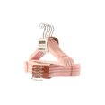 thumbnail image 1 of Solutions Kids Wooden Hangers - Pink, Set of 5, 1 of 4